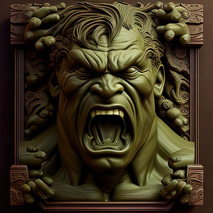 3D model The Incredible Hulk (STL)